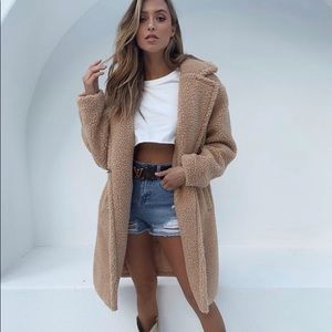 TIGER MIST - EDDY JACKET in camel (SIZE XS; NWT)